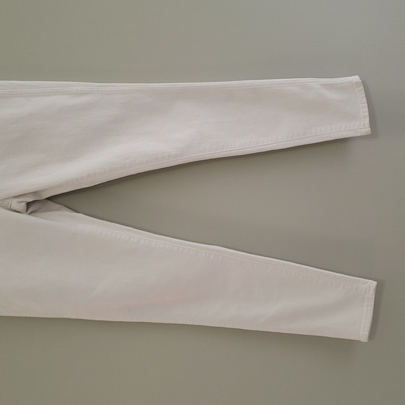 Madewell 10" High-Rise Skinny Jeans Women 31 White Stretchy Classic Minimalist - Picture 3 of 15